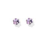 Screwback Stud Earrings Lux - Candy Flower Lilac - Sugar Babies Children's Boutique/Meg's Shoppe