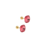 Screwback Stud Earrings Lux - Hot Pink - Sugar Babies Children's Boutique/Meg's Shoppe