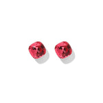 Screwback Stud Earrings Lux - Hot Pink - Sugar Babies Children's Boutique/Meg's Shoppe