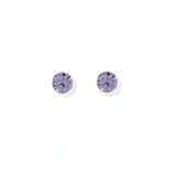 Screwback Stud Earrings Lux - Zuri Lilac - Sugar Babies Children's Boutique/Meg's Shoppe