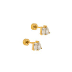 Screwback Stud Earrings - Maren - Sugar Babies Children's Boutique/Meg's Shoppe