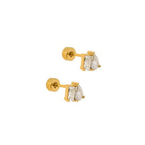 Screwback Stud Earrings - Maren - Sugar Babies Children's Boutique/Meg's Shoppe