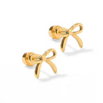 Screwback Stud - Sadie - Gold Kids Jewelry Linny Co