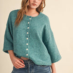 Sea Glass Sweater - Sugar Babies Children's Boutique/Meg's Shoppe