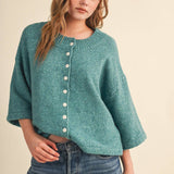 Sea Glass Sweater - Sugar Babies Children's Boutique/Meg's Shoppe