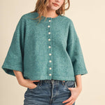 Sea Glass Sweater - Sugar Babies Children's Boutique/Meg's Shoppe