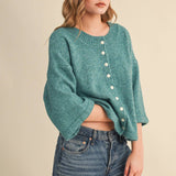 Sea Glass Sweater - Sugar Babies Children's Boutique/Meg's Shoppe