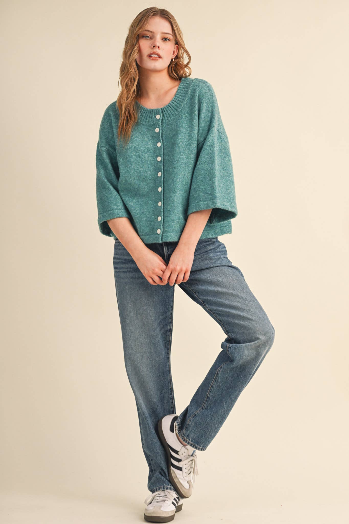 Sea Glass Sweater - Sugar Babies Children's Boutique/Meg's Shoppe
