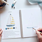 Seaside Watercolor Workbook Books Emily Lex Studio