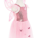 Sequins Butterfly Dress & Wings - Pink Kids Misc Accessories Great Pretenders