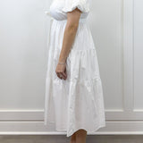 Seraphina Dress - Off-White Long Dresses Jodifl