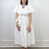 Seraphina Dress - Off-White Long Dresses Jodifl