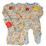 Seraphina Modal Magnetic Gown & Hat Set w/ Ruffle - Sugar Babies Children's Boutique/Meg's Shoppe