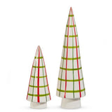 Set of 2 Plaid Trees - Sugar Babies Children's Boutique/Meg's Shoppe