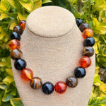 Shades of Brown Bauble Necklace - Sugar Babies Children's Boutique/Meg's Shoppe