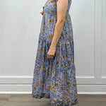 Shiloh Dress - Frosted Foliage Long Dresses Clara the Label
