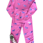 Shimmer Horses Raw Edge Pullover Girls Sweaters + Sweatshirts Hatley