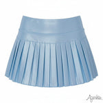 Shimmer Mini Pleated Skort - Blue - Sugar Babies Children's Boutique/Meg's Shoppe