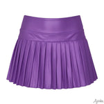 Shimmer Mini Pleated Skort - Purple - Sugar Babies Children's Boutique/Meg's Shoppe