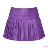 Shimmer Mini Pleated Skort - Purple - Sugar Babies Children's Boutique/Meg's Shoppe