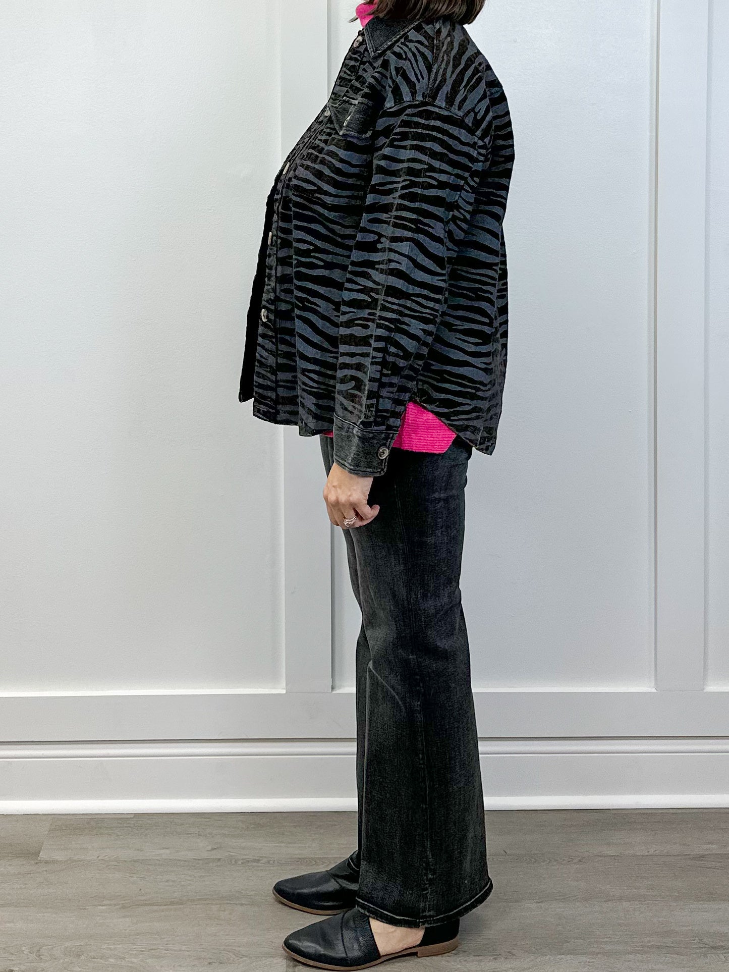 Show Your Stripes Corduroy Shacket Outerwear Oddi