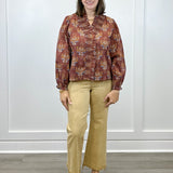 Sienna Muse Top - Brown Tops Jodifl