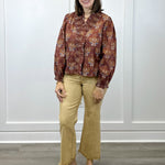 Sienna Muse Top - Brown Tops Jodifl