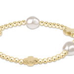 Signature Cross Admire Pearl Pattern 3mm Bead Bracelet Bracelets enewton