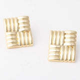 Silas Earrings - Gold Earrings Michelle McDowell