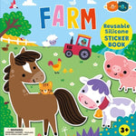 Silicone Sticker Book - Farm Toys Buddy & Barney