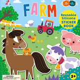 Silicone Sticker Book - Farm Toys Buddy & Barney