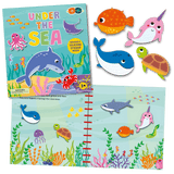 Silicone Sticker Book - Sea Toys Buddy & Barney