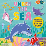 Silicone Sticker Book - Sea Toys Buddy & Barney