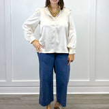 Silken Grace Satin Top - Champagne Tops Jodifl