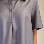 Silver Lining Polo Top - Sugar Babies Children's Boutique/Meg's Shoppe