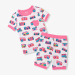 Sketchy Cameras Bamboo Short Pajama Set Kids Pajamas Hatley