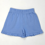 Sky Blue Girl's Ruffled Shorts Girls Shorts Luigi