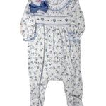 Skylar's Classics Smocked Footie Baby Sleepwear Magnolia Baby