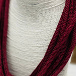 Slub 8-Strand Necklace - Bordeaux Necklaces TWO FORTY TWO