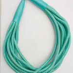 Slub 8-Strand Necklace - Mint Necklaces TWO FORTY TWO