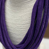 Slub 8-Strand Necklace - Purple TWO FORTY TWO