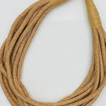 Slub 8-Strand Necklace - Tan Necklaces TWO FORTY TWO