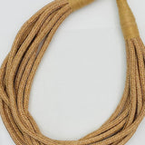 Slub 8-Strand Necklace - Tan Necklaces TWO FORTY TWO