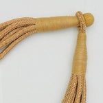 Slub 8-Strand Necklace - Tan Necklaces TWO FORTY TWO