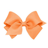 Small Grosgrain Bow - Apricot Kids Hair Accessories Wee Ones