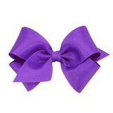 Small Grosgrain Bow - Delphinium Kids Hair Accessories Wee Ones