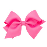 Small Grosgrain Bow - Hot Pink Kids Hair Accessories Wee Ones