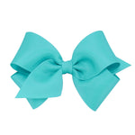 Small Grosgrain Bow - Navajo Turquoise Kids Hair Accessories Wee Ones