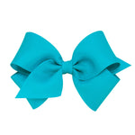 Small Grosgrain Bow - New Turquoise Kids Hair Accessories Wee Ones