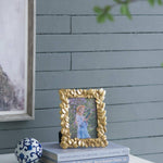 Small Rounded Gold Leaf Frame - 5x7" Home Decor A&B Home Group Inc.